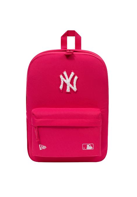 New Era MLB Applique Stadium New York Yankees Backpack Fuchsia Unisex NEW ERA | Backpacks | 60503784-FUX
